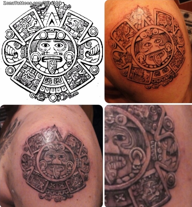 Tatuaje de Aztecas, Calendarios