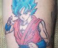 saiyan tattoo