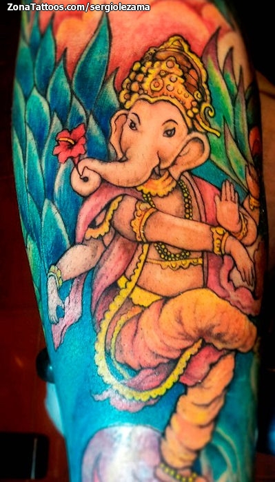 ganesha tattoo drawing