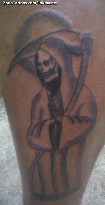 Tatuaje de Santa Muerte