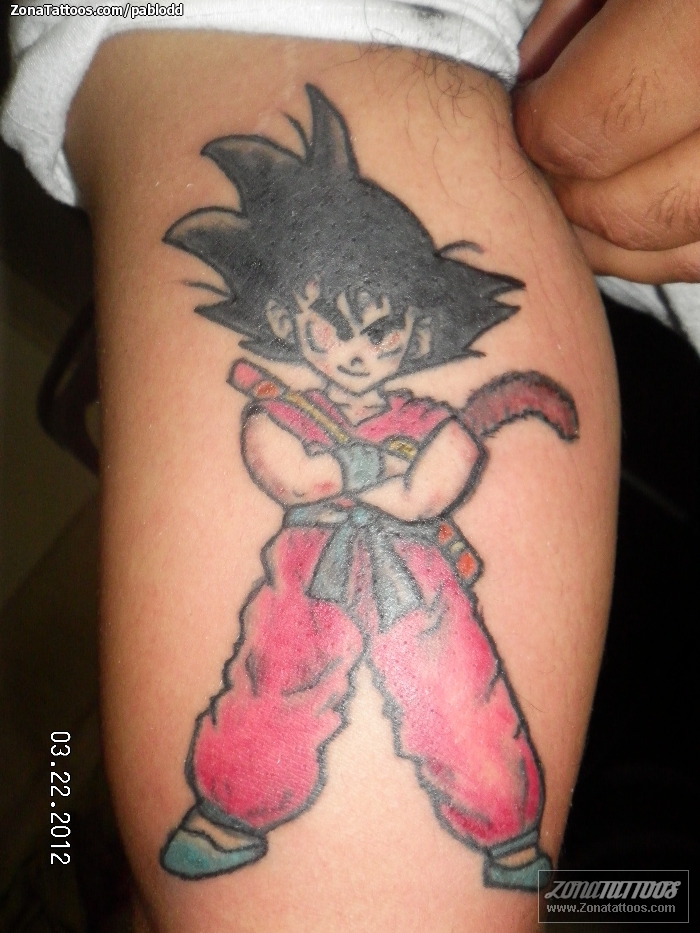 goku ultra instinct tattoo